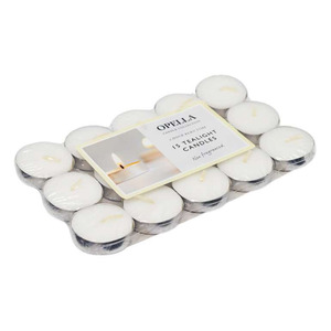 Candle Factory Wholesale White Color Unscented 8 Hour <strong>Tealight</strong> Long Burning Tea Light Candle for Decorative - Product Image 3