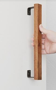 Barra en T suave para muebles, manijas de puerta de latón y manija de puerta de madera - Product Image 3