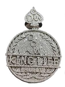 Pendentif en diamant moissanite en argent sterling 925 de luxe personnalisé Hip Hop plaqué rhodium en acier inoxydable Bijoux pour cadeaux - Product Image 4