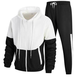 Custom Printed Casual Heavyweight Full Sleeve Active Tracksuit Thick Comfortable Quick Dry Breathable Hooded Polyester/Cotton - Product Image 4