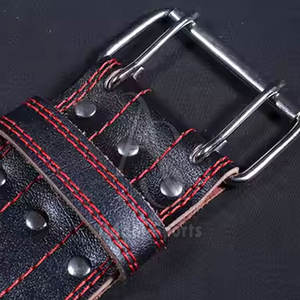 Alta calidad gimnasio Fitness entrenamiento potencia levantamiento de pesas cinturón de energía de vaca para adultos logotipo personalizado función transpirable - Product Image 6