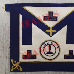 New Arrival Provincial London Grand Rank Undress Lambskin <b>Apron</b> Custom Made Masonic <b>Leather</b> <b>Apron</b> - Product Image 6