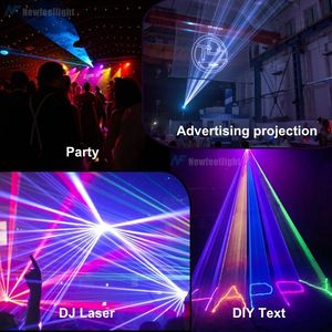 Newfeel 3W 5W Laser <span class=keywords><strong>Cube</strong></span> đầy đủ màu sắc Disco hoạt hình Đèn sân khấu IP20 điện thoại di động ứng dụng điều khiển cho đám cưới bên KTV quán bar - Product Image 6