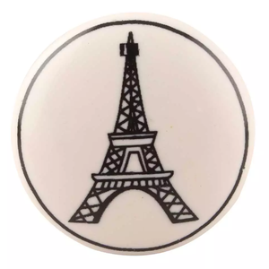 Perilla de gabinete redonda de cerámica de latón AK en perilla personalizada con acabado multicolor para muebles de cajón y armario - Product Image 4