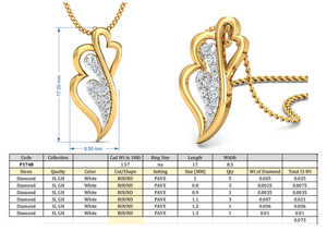 Nuevo y Atractivo Colgante de Doble Corazón con Circonitas, Chapado en Oro de 18k, Colgante de Latón, Colgante Personalizado, Delicado y Romántico, Venta al por Mayor - Product Image 4