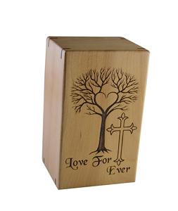 Tree of Life Rosewood Cremation <b>Urn</b> for Human Ashes Adult <b>Large</b> Keepsake for Ashes for Ground Burial Pet <b>Urn</b> for Dogs & Cat - Product Image 1