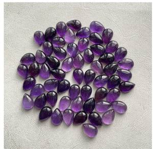 Amatista púrpura Corte ovalado 3mm Forma De Luna Piedras preciosas sueltas Alta calidad - Product Image 4