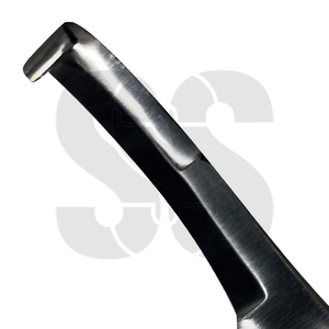 Cuchillo para Cascos de Acero Inoxidable con Hoja Curva de Alta Calidad para Herreros, Duradero, Resistente al Óxido, Colores y Tamaños Personalizables, OEM para Caballos - Product Image 6
