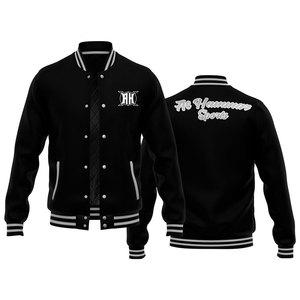 Chaqueta Universitaria Personalizada de Alta Calidad con Diseño Nuevo, Mangas Largas, Secado Rápido, Ligera, con Frente de Lana, Resistente al Viento e Impermeable - Product Image 3