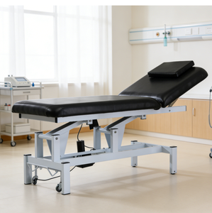 Fauteuil de massage électrique réglable en cuir synthétique moderne pour salon de beauté, <span class=keywords><strong>spa</strong></span>, tatouage, avec 2 moteurs - Product Image 2