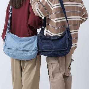 Sac à bandoulière en jean élégant pour femmes, sac de mode pour un usage quotidien, sac en jean pour femmes écologique et léger - Product Image 6