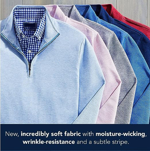 Sudadera Deportiva para Hombre, Estilo Urbano, con Media Cremallera, 100% Algodón, Informal, para Invierno, Transpirable y Ecológica - Product Image 3