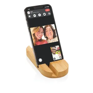 Supporto Sostenibile in Bambù per Smartphone e Tablet, Prodotto per Merchandising Stazionario - Product Image 6