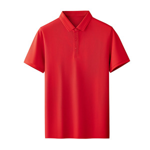 Logo personnalisé OEM Design haut de gamme revers T-shirt à manches courtes Polo pour hommes en coton mercerisé Chemises polo de luxe léger pour hommes - Product Image 3