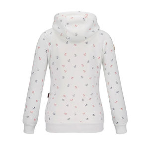 Hoodies d'automne pour femmes Sweatshirts à capuche imprimés à manches longues avec cordon de serrage Sweatshirts Femme Patchwork à capuche avec poche - Product Image 6