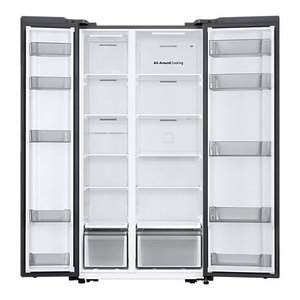 Refrigerador y Congelador de Dos Puertas AIR SPACE AI RS57DG400EM9EF Total No Frost de Acero Inoxidable Clase E (91.2 X 71.6 X 178 Cm) - Product Image 2