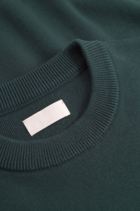 Suéter de manga larga de gran tamaño de manga larga Premium para hombres para todas las estaciones 100% algodón suave de secado rápido con logotipo personalizado - Product Image 3