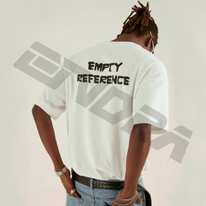 Camiseta Unisex en blanco de alta calidad, camiseta promocional, logotipo personalizado, etiqueta personalizada, camisetas para hombres, camisetas informales - Product Image 2