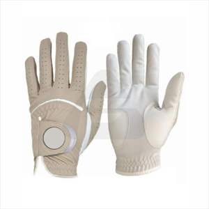 Gants de Golf en cuir véritable pour hommes, main gauche droite, doux, respirant, en peau de mouton Pure, accessoires de Golf - Product Image 4