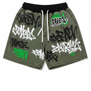 Conjunto Urbano para Hombre, Camiseta Holgada de Algodón y Pantalones Cortos Cargo, Estilo Urbano, Traje de Dos Piezas para Vacaciones de Verano, Color Bronceado - Product Image 4