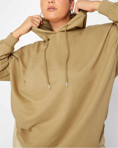 Sweat à capuche surdimensionné pour femmes pour femmes nouveau style couleur unie grande taille sweats à capuche et sweat-shirts pour femmes - Product Image 1