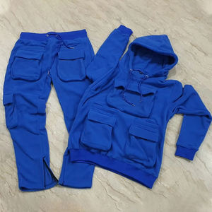 Survêtements pour hommes de haute qualité, surdimensionnés, avec impression personnalisée, style décontracté, 100% coton, marque FIT FASHION - Product Image 2