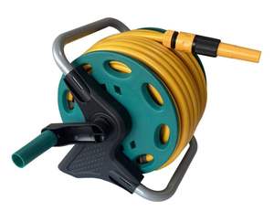 Enrouleur de tuyau portable en métal/plastique 20M X 1/2" - Product Image 2