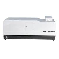 Analyseur de granulométrie par dispersion humide automatique ISO 13320, analyseur de taille de particules laser, instrument de test de distribution de taille de particules