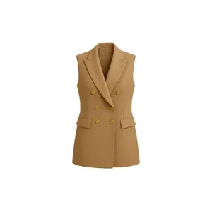 Chaleco Formal sin Mangas para Hombre, Tejido de Poliéster, Talla Grande, Suave y Transpirable, Relleno de Algodón, para Uso en Exteriores en Primavera - Product Image 1