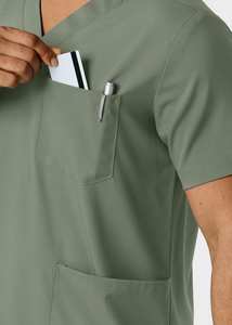 Dernier ensemble d'uniformes médicaux 2025 Stretch Mens Scrub Nurse Hospital Uniform Nurse - Product Image 3