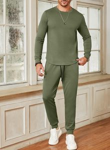 Logo personnalisé survêtements pour hommes survêtements vêtements de sport de gym survêtements d'entraînement jogging survêtements deux pièces à vendre - Product Image 4