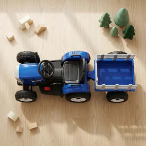 Tractor Eléctrico de Juguete para Niños de 2 a 7 Años, Material Plástico, Asiento Doble, Funciona con Batería, con Música - Product Image 4