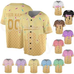 Comfort Fit Gameday GANTS City Baseball Jersey Conçu pour tous les maillots de baseball Design sublimé Day Comfort Baseball Jersey - Product Image 2