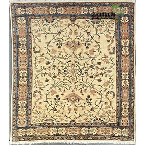 Alfombra de Peshawar y Khotan anudada a mano, única en su tipo, de 8'8 x 11'9, modelo Pes_Kho_30 - Product Image 1