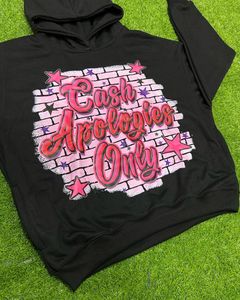 Sudadera con Capucha Oversize 100% Algodón de Secado Rápido, Antiarrugas, Forro Polar, Estilo Urbano de Invierno, Impresión Digital, Bolsillo Personalizado - Product Image 4