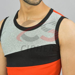 Débardeurs de gymnastique personnalisés Oem pour hommes Débardeurs Vêtements de sport Stringer Musculation Fitness Hommes Débardeur de gymnastique à la mode - Product Image 5
