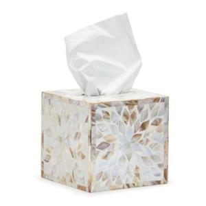 <b>Compact</b> and Functional Resin Tissue Holder with Anti-slip Bottom for Secure Placement on <b>Desks</b> & Tables and Shelves - Product Image 5