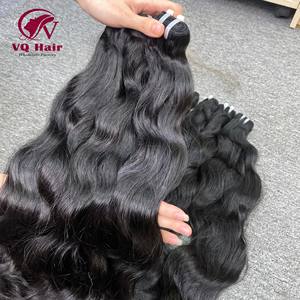 ผมมนุษย์สำหรับต่อผมแท้แบบไม่ผ่านกระบวนการผม100% คลื่นธรรมชาติเวียดนามผู้บริจาคหนึ่งคน - Product Image 1
