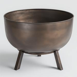 Grand foyer moderne en métal avec finition thermolaquée pour les fêtes de jardin, les zones de camping, les salons extérieurs, haute résistance à la chaleur - Product Image 3