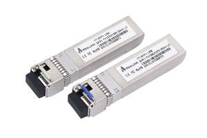 Module SFP+ WDM Extralink 10G, 10 Gbit/s 1270/1330 nm, Monomode, 20 km, LC, DOM, Paire, Dédié à HP/ARUBA - Product Image 2