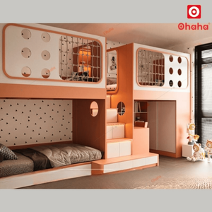 Ohaha Premium Modern Smart <b>Bunk</b> <b>Bed</b> - GTHD036 - Product Image 3