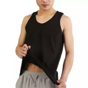Venta Directa de Fábrica 2025, Material Personalizado de Alta Calidad, Camiseta de Verano Informal para Hombre, Sin Mangas - Product Image 6