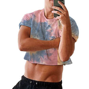 Stylish Cropped T-Shirt With Basic Design For Daily Outfits Short Sleeve Crew Neck <b>Crop</b> <b>Top</b> T-Shirt With Fashion Fit - Product Image 1