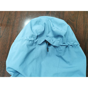 เสื้อแจ็กเก็ตมีฮู้ดสำหรับผู้ชายกันน้ำ PVC/TPU/ไนลอนน้ำหนักเบาซิปเต็มรูปแบบสำหรับกีฬาฤดูร้อนเสื้อกันลมมีฮู้ดคุณสมบัติสะท้อนแสงสูง - Product Image 5