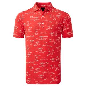 Rouse Sports 2024, polos personalizados para hombre, transpirable, poliéster, algodón, manga corta, talla grande, logotipo personalizado, bordado liso - Product Image 5