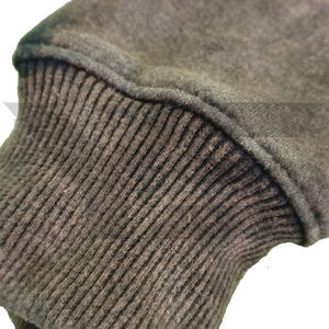 Sweat à capuche délavé à l'acide 300 Gsm 100% coton pour hommes, logo personnalisé de haute qualité, imprimé en relief sur polaire pour l'hiver, vente en gros - Product Image 2