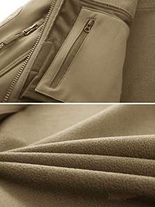 Chaqueta Impermeable para Hombre con Cierre de Cremallera, Tejido de Secado Rápido y Transpirable, Chaqueta de Invierno para Hombre de Talla Grande - Product Image 6