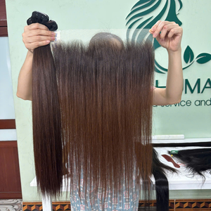 Vente de gros Vietnam Transparent Hd Frontal Closure 13x6 Suisse Transparent Hd Lace Frontal 100% Cheveux Humains Vierges Lace Frontaux - Product Image 5