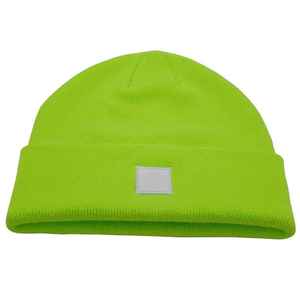 Unisex Durable Lightweight Winter Beanie <b>Cap</b> 100% Wool Acrylic OEM/ODM <b>Plain</b> Beanie for Warmth Wholesale Rate - Product Image 4