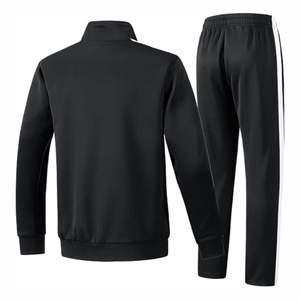 Cómodo chándal de longitud completa de ajuste Regular de algodón 100% para hombres, perfecto para entrenamientos o estilo deportivo transpirable todos los días - Product Image 6